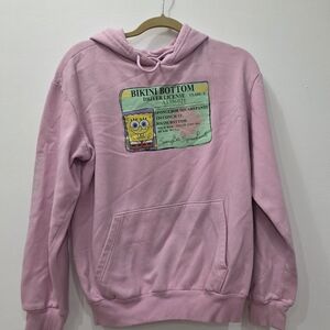 Pink SpongeBob SquarePants Hoodie